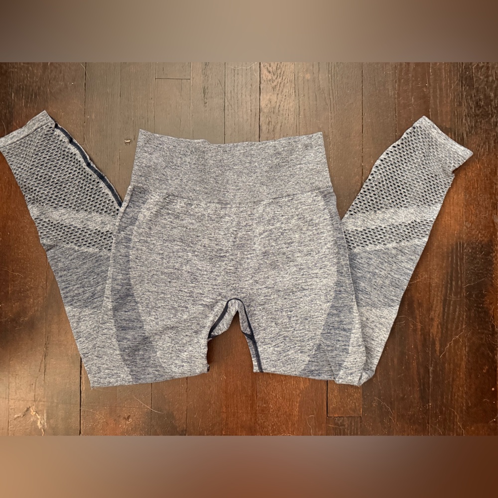 PINK Victoria's Secret  blue athletic Leggings